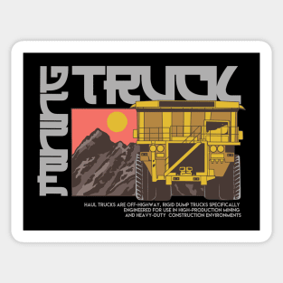 Mining Truck Sticker